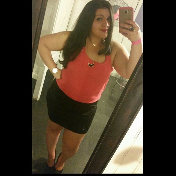 COPY - DEB MINI DRESS CORAL/BLACK SIZE XL - Picture 5 of 5